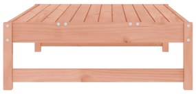 Poggiapiedi da giardino 120x80 cm in legno massello di douglas