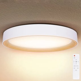 Brilagi - Lampada da soffitto dimmerabile LARIOS LED/72W/230V bianco Ø 59 cm + telecomando