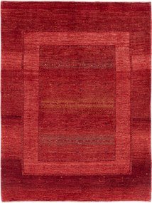Loribaft Tappeto 200x150 Rosso (Iran) Annodato A Mano