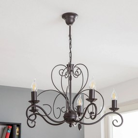 Luminex Lampadario Mauro, 5 luci