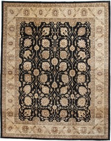 Farahan Tappeto orientale 360 x 450 Beige (Pakistan) Annodato A Mano