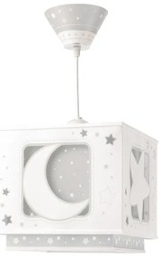 Dalber 63232E - Lampadario per bambini MOON LIGHT 1xE27/60W/230V