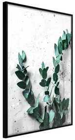 Poster  Green Element  Cornice Quadri Cornice nera, Larghezza x Altezza Home decor 30x45