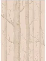 Cole & Son Carta da parati New Woods - Pink/ Gilver