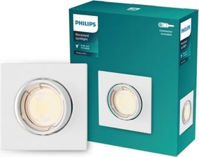 Philips - Faretto da incasso PERIDOT 1xGU10/7W/230V bianco