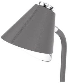 Immax 08972L - Lampada da tavolo LED dimmerabile FINCH LED/9W/12/230V grigio/cromo