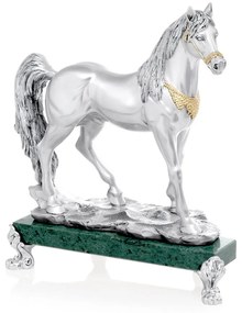 Statua “Cavallo Arabo” cm.36x14x40h.