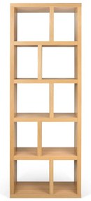 Libreria color legno effetto rovere 70x198 cm Berlin - TemaHome