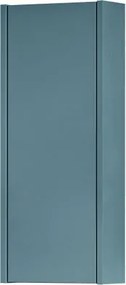 Pensile bagno Niwa cannettato laccato opaco blu pacifico, 1 anta P17 x L30 x H78.5 cm