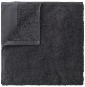 Telo da bagno in cotone grigio scuro, 70 x 140 cm - Blomus