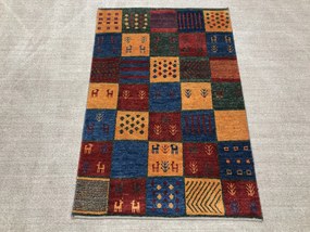 Gabbeh Tappeto 150 x 100 (Iran) Annodato A Mano
