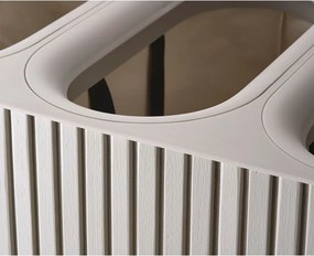 Cesta per il bucato beige in bambù 3x30 l Tota Trio Luxe – Joseph Joseph