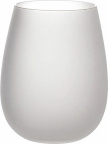 Set 6 Bicchieri Acqua Frosted in Vetro 500 ml VdE Tivoli 1996 Happy Hour...