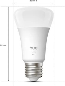 Confezione da 2 lampadine LED dimmerabili Philips Hue WHITE E27/7W/230V 2700K