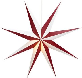 Markslöjd 704523 - Decorazione di Natale ALVA 1xE14/25W/230V rosso/bianco 75 cm