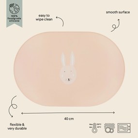 Sottopiatto in silicone Mrs. Rabbit