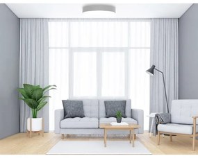 Plafoniera con sensore CLEO 5xE27/24W/230V d. 60 cm grigio