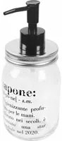 Dispenser scritta sapone 410 ml vetro Victionary