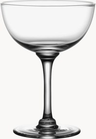 Set di 4 coppe champagne in cristallo soffiato Classic