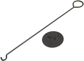 Camino a bioetanolo biocamino da tavolo TOLOSA Nero Oro D20 x H49,5 interno esterno