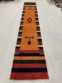 Gashguli Tappeto persiano 500x90 Rosso (Iran) Annodato A Mano