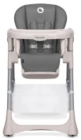 Lionelo - Sedia da pranzo per bambini ZANNA grigio