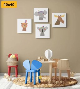 Set di quadri – Animali adorabili