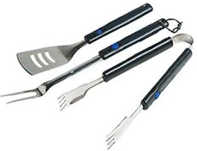 Set 3 pezzi con manico allungabile in bachelite - Campingaz