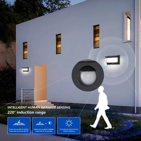 Brilagi - Lampada solare LED con sensore SUN LUME LED/10W/3,7V 4000mAh IP44