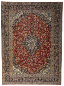 Kashan Tappeto persiano 300 x 410 Rosso (Iran) Annodato A Mano