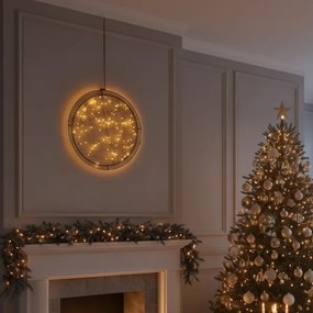 Brilagi - LED Decorazione natalizia da esterno LED/2,6W/230V IP44 cerchio da 46 cm