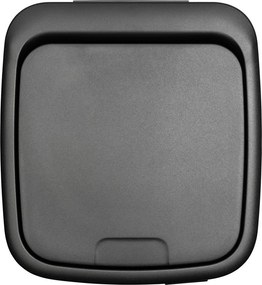 Cestino per la spazzatura color argento opaco in acciaio touch 30 l Bo Touch – Brabantia