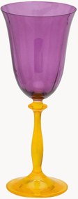 Set di 2 bicchieri da vino Petunia