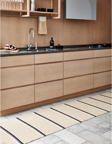 Passatoia da interno/esterno beige 70x180 cm Olle Mud Beige – Pappelina