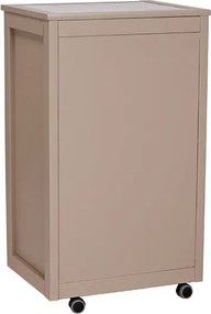 Carrello Cassettiera Giada con piano mattonelle in ceramica TORTORA