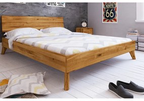 Letto matrimoniale in rovere 160x200 cm Greg 1 - The Beds