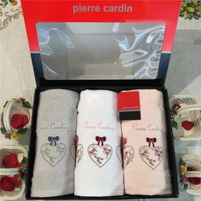 Set Spugna 3 3 in scatola Pierre Cardin Fiocco