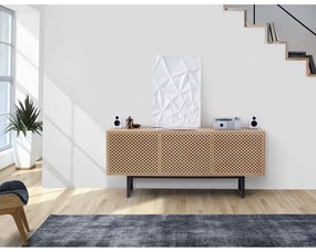 Commode in rovere Camden Diamond, 175 x 75 cm Mora - Woodman