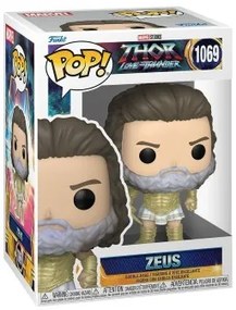 Statuina da Collezione Funko Pop! MARVEL THOR LOVE  THUNDER ZEUS