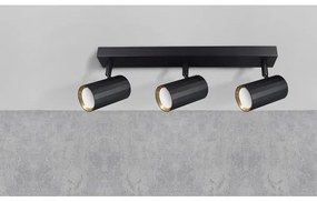 Faretto NICEA 3xGU10/10W/230V nero