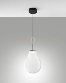 Noa sospensione trasparente 1 luce in vetro attacco led cct 14w - 1...