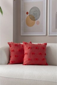 Federe decorative in set 2 pz 43x43 cm Tuffet – Mioli Decor