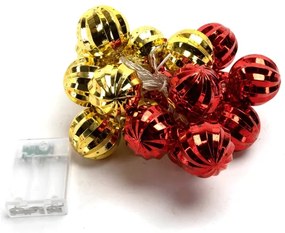 Aigostar - Catena luminosa natalizia 20xLED/3xAA 2m bianco caldo