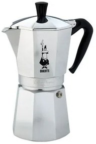 Cafettiera Italiana Bialetti Moka Express Argentato Alluminio 12 Tazze 0,75 L