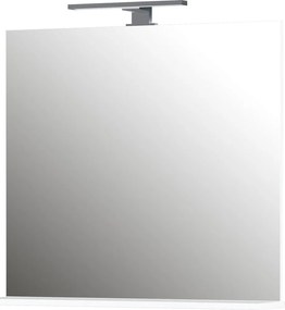 Specchio da parete con illuminazione/con ripiano 76x75 cm – Germania