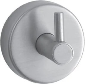 Kamalu - Appendino bagno gancio singolo a muro in acciaio inox finitura satinata | MONDE-S