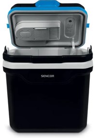 Sencor - Frigorifero portatile per auto 24 l 60W/12V/230V nero