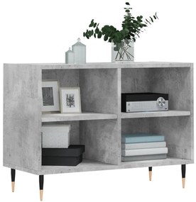 Mobile porta tv grigio cemento 69,5x30x50 cm legno multistrato