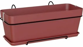 Vaso Artevasi Capri 50,2 x 28,5 x 20,7 cm Rosso Granato 1,5 L