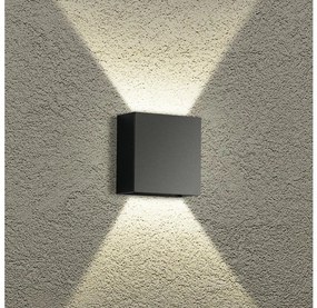 Brilagi - LED Applique da esterno DOUBLERAY LED/4W/230V nero IP65